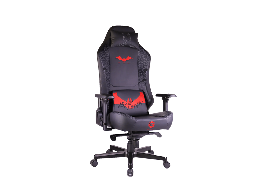 GAMEON x DC Licensed Gaming Chair With Adjustable 4D Armrest & Metal Base - Batman in Qatar GAMEON x DC Licensed Gaming Chair With Adjustable 4D Armrest & Metal Base - Batman in Qatar